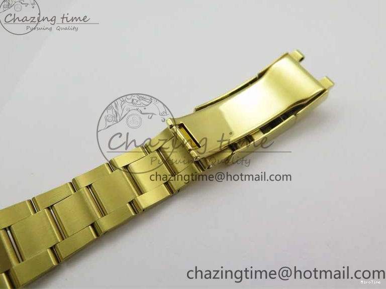 MiroTime 0302 Minimalist Daytona YG KKF 1:1 Best Edition 904L Steel Green Dial on YG Bracelet A 2451